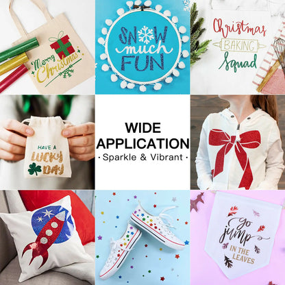 Glitter Heat Transfer Vinyl