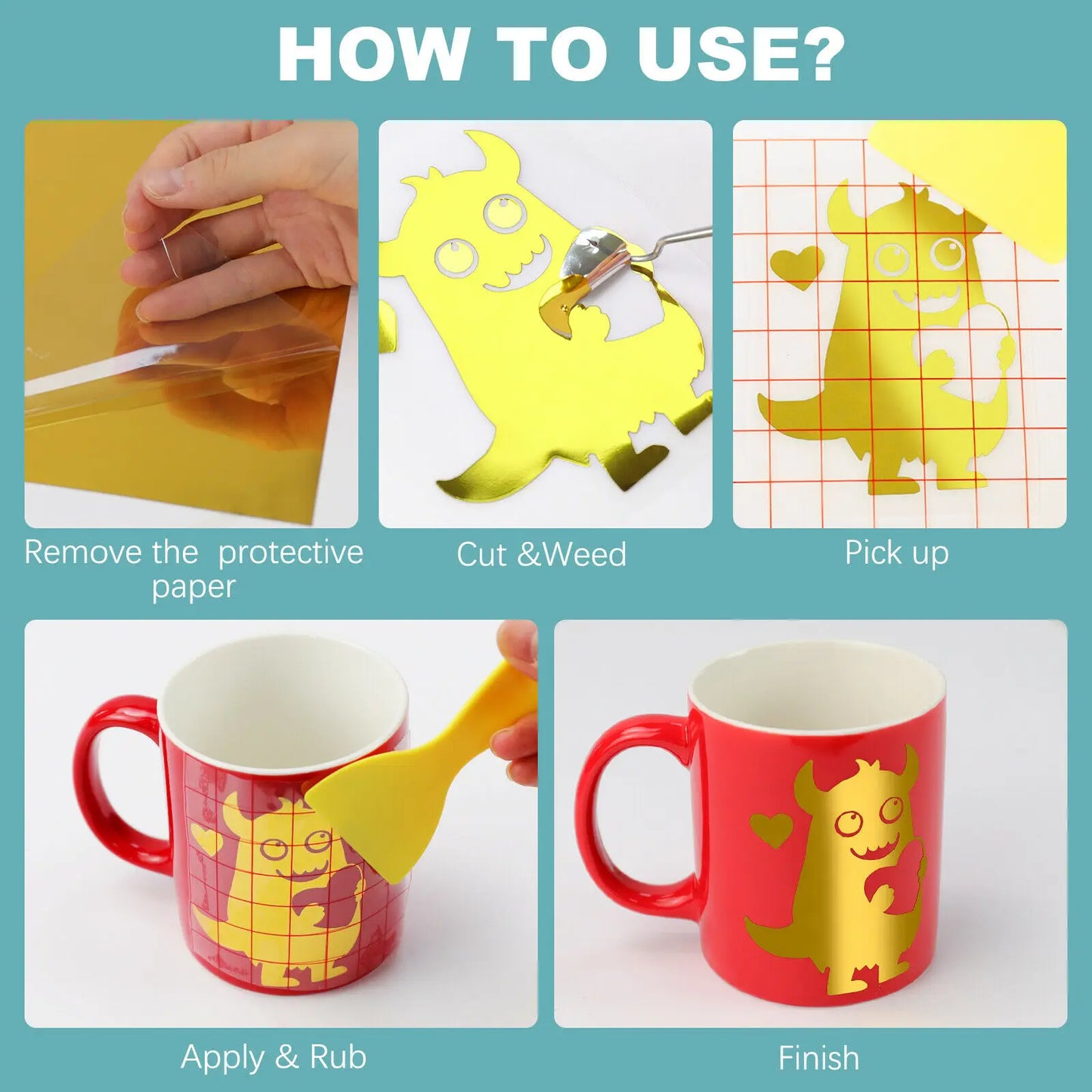 Shiny Heat Transfer Vinyl