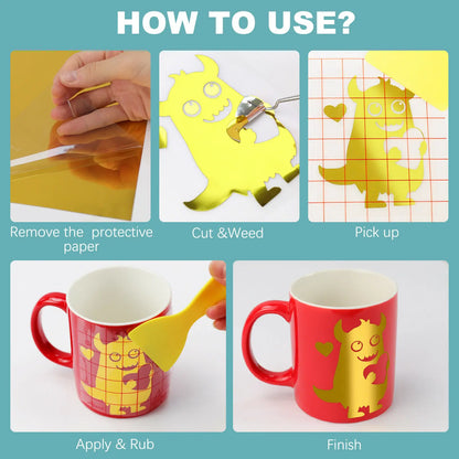 Shiny Heat Transfer Vinyl